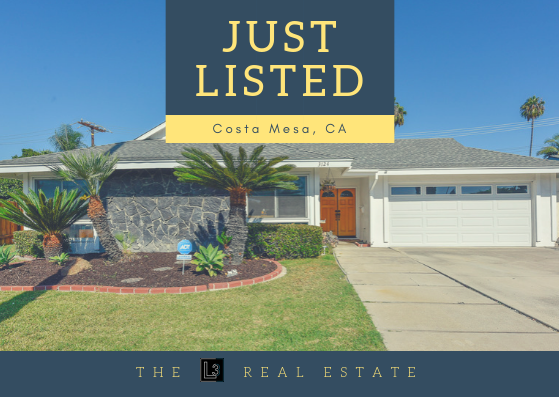 Just Listed 3124 Lincoln Way, Costa Mesa